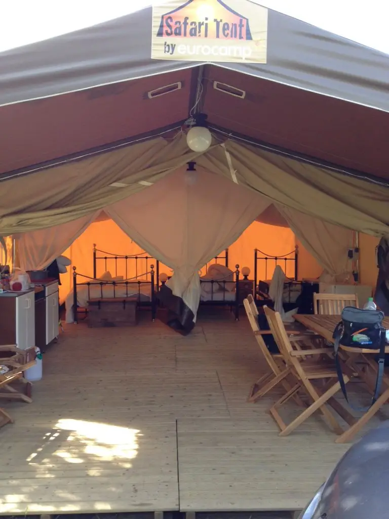 Tent in France