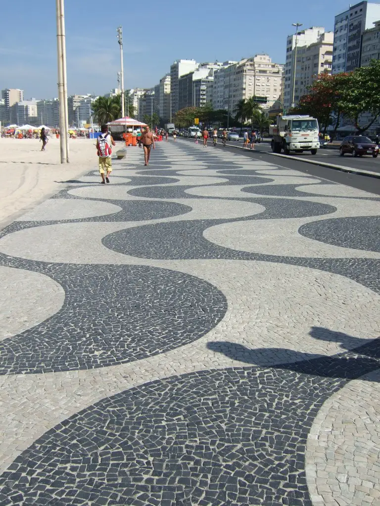 Copacabana pavement
