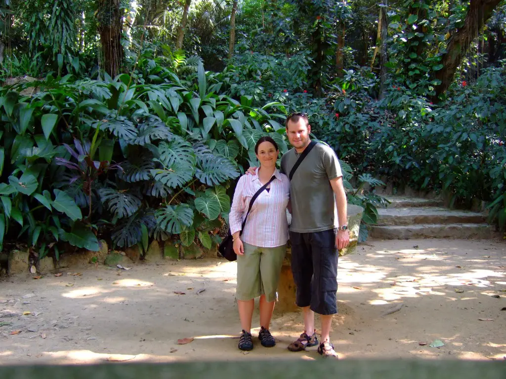 At Rio Botanic Gardens