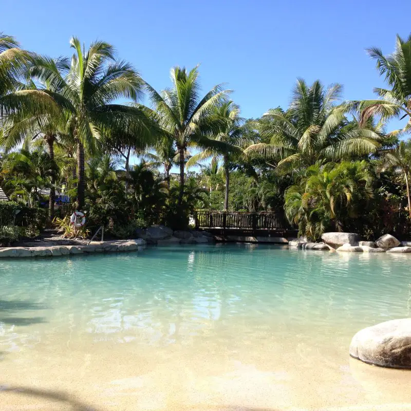 Pool at the Radisson Blu resort, Fiji