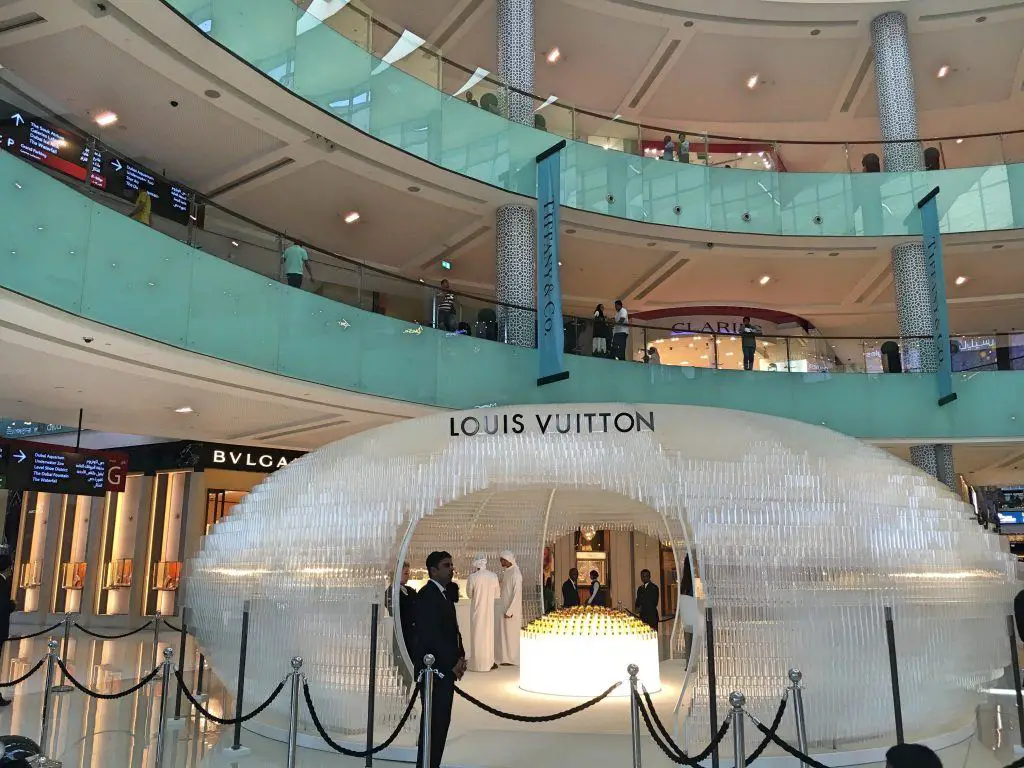 Louis Vuitton store at Dubai Mall