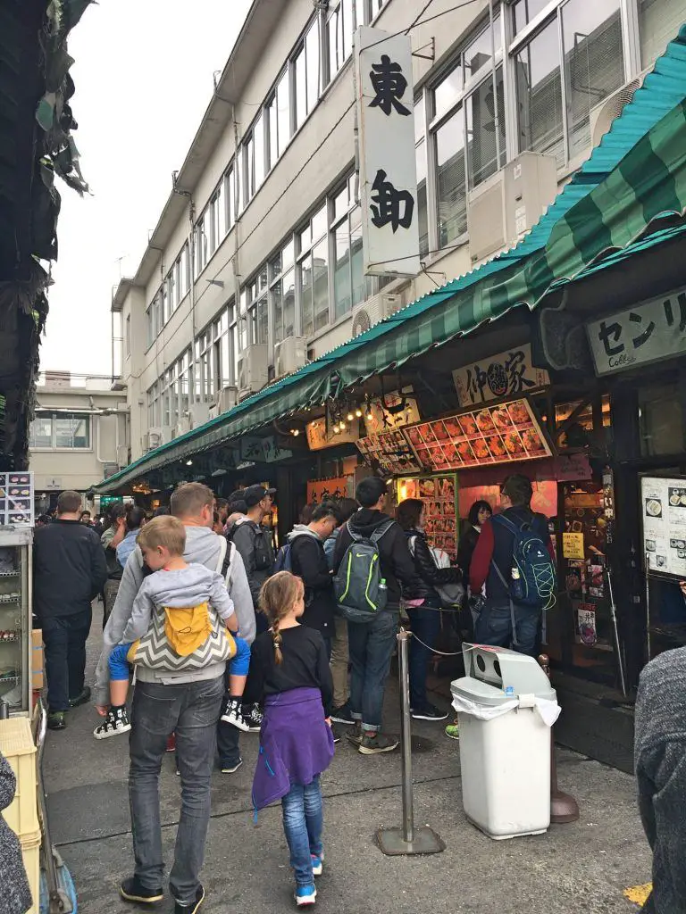 The queues outside Sushi Dai