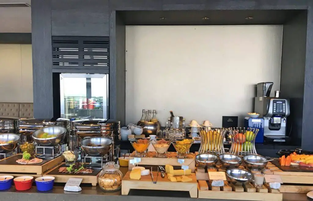 Breakfast buffet at the Executive Lounge at Hotel G Kelawai