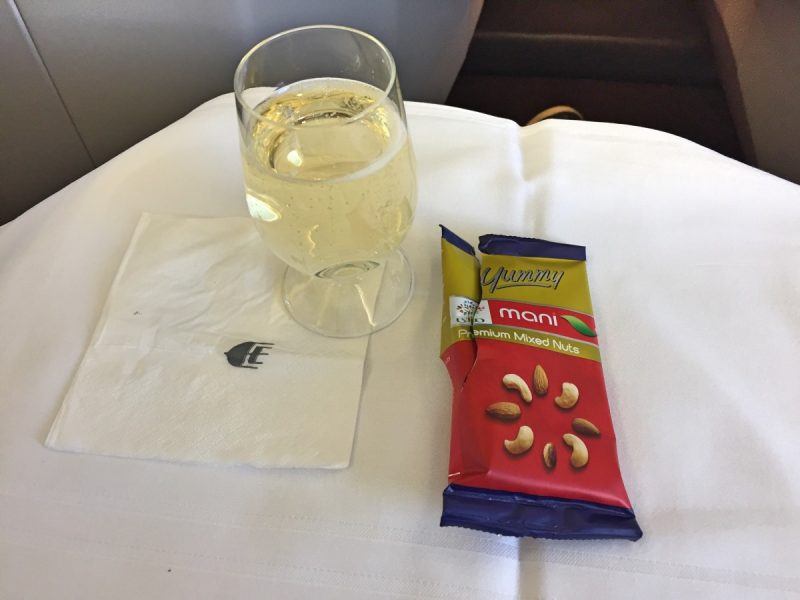 Malaysia Airlines business smart price guarantees a glass of champagne!
