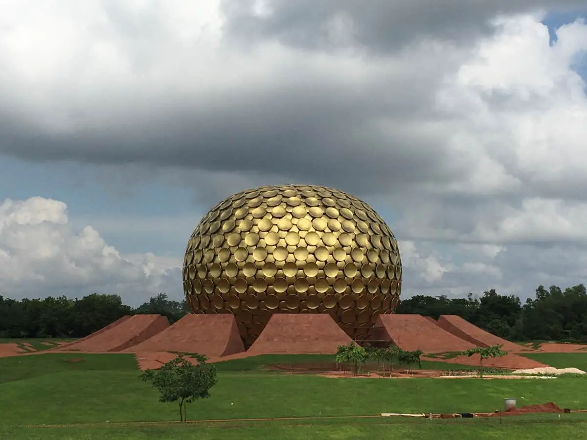 The Matrimandir at Auroville