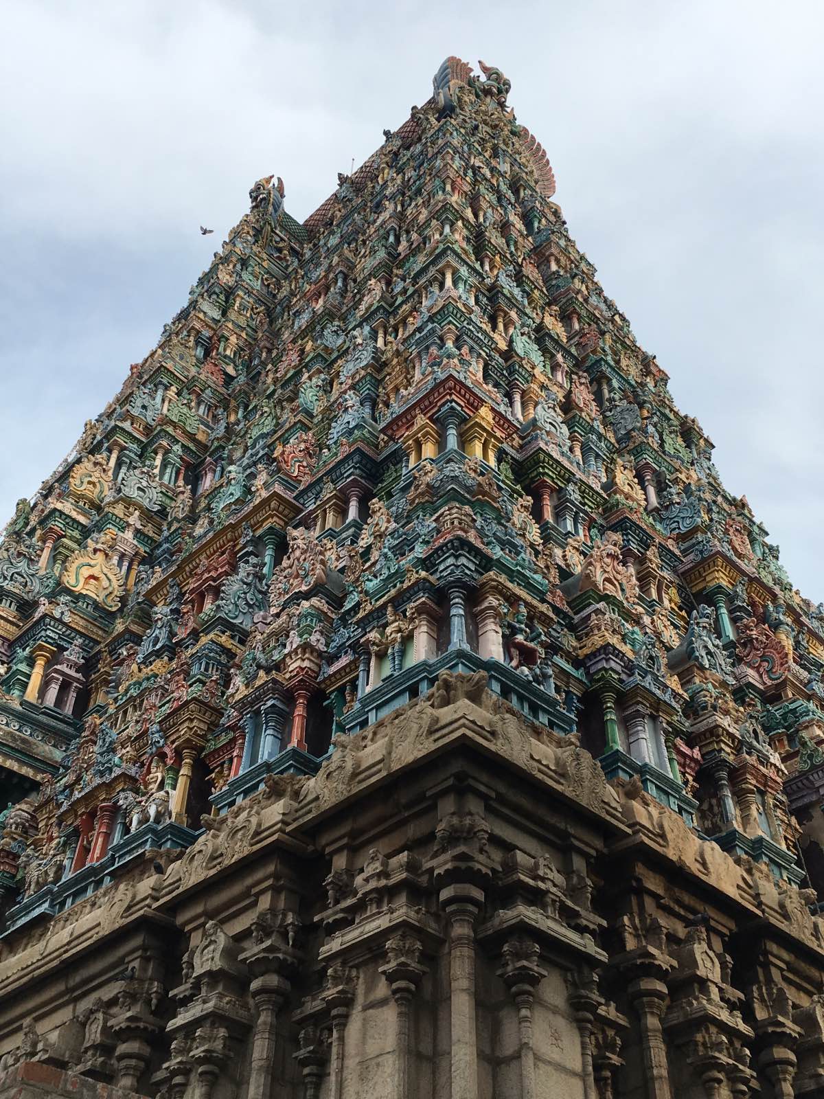 Sri Meenakshi Temple complex in Madurai